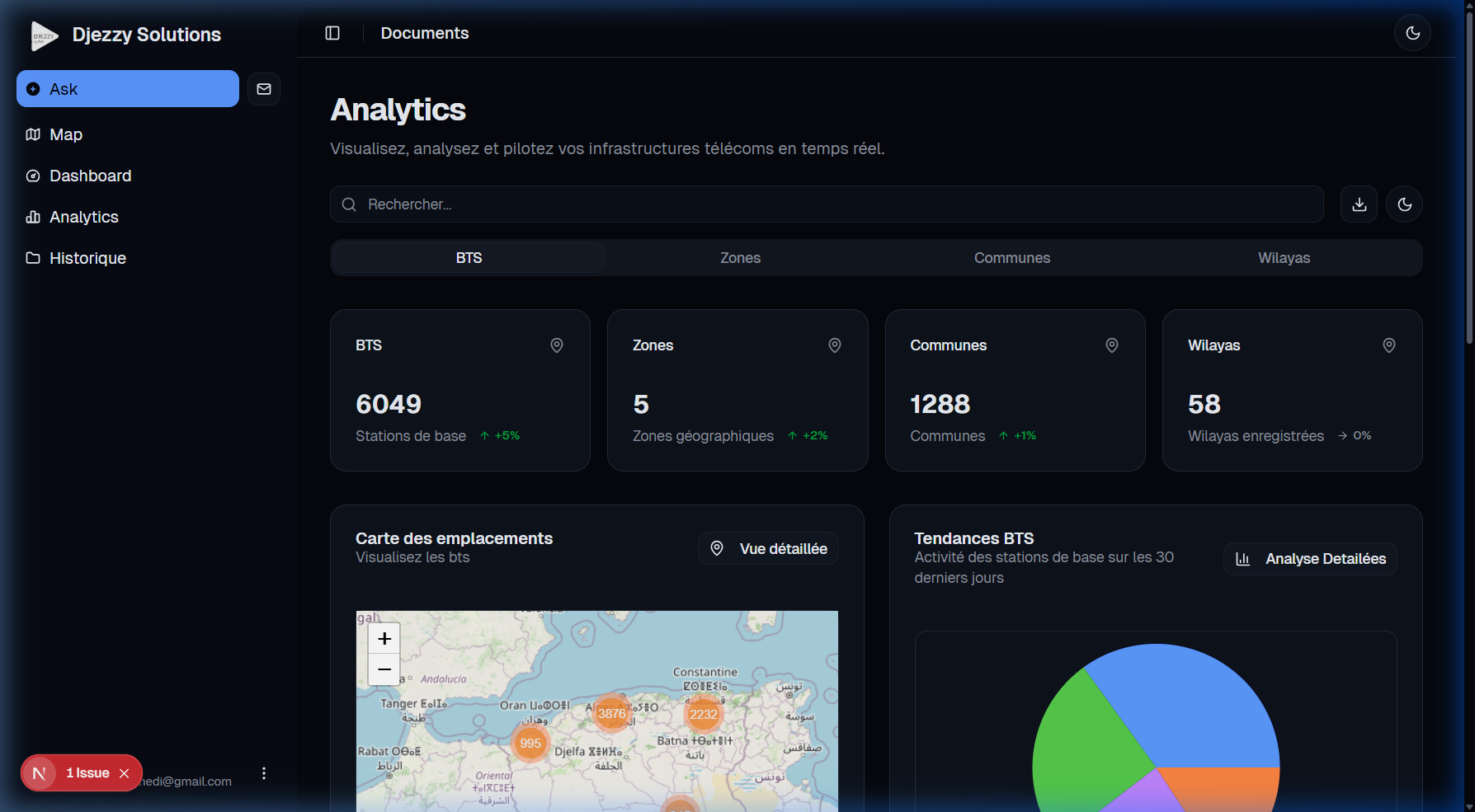 Djezzy Mapper screenshot 2