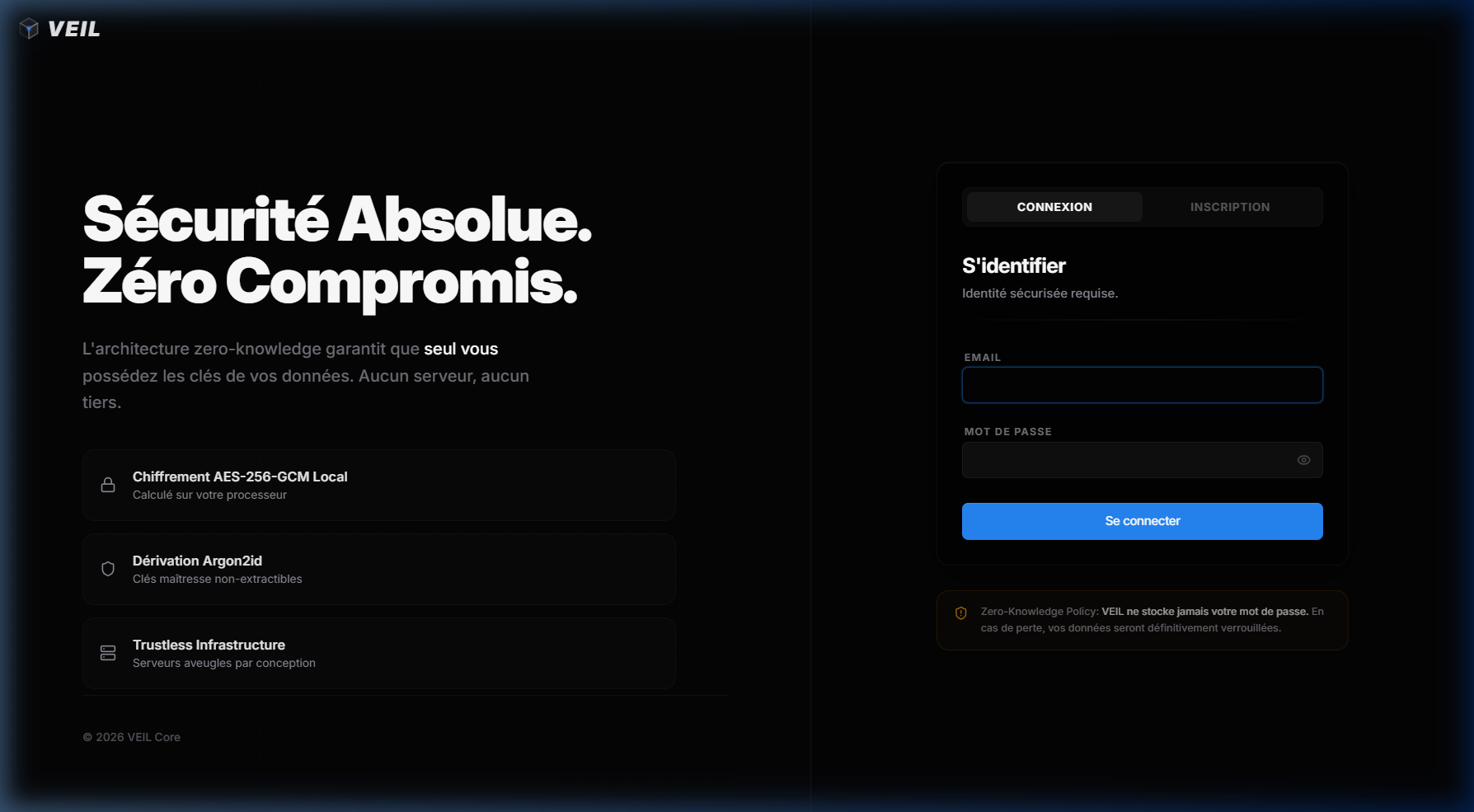 VEIL screenshot 1