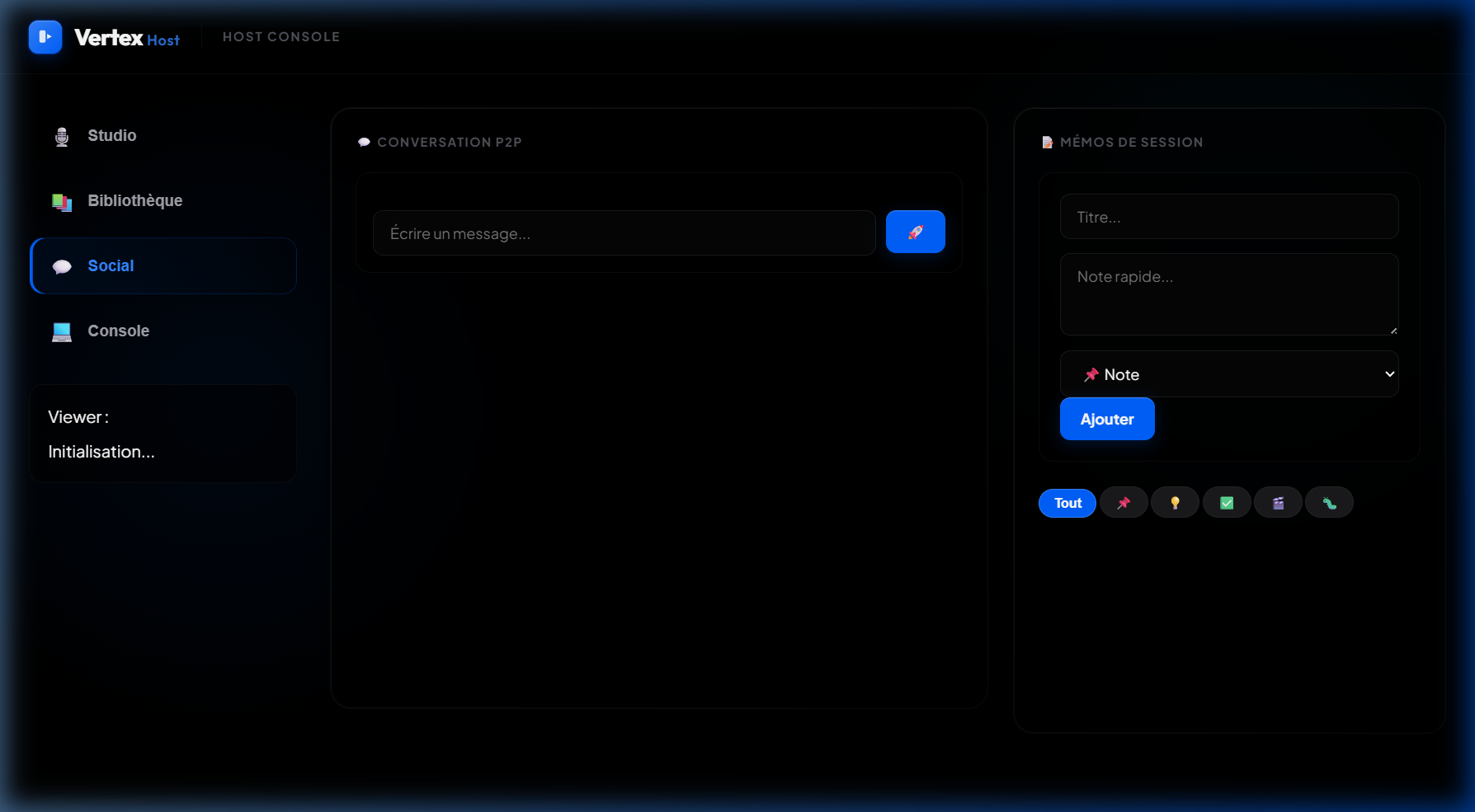 Vertex P2P screenshot 4