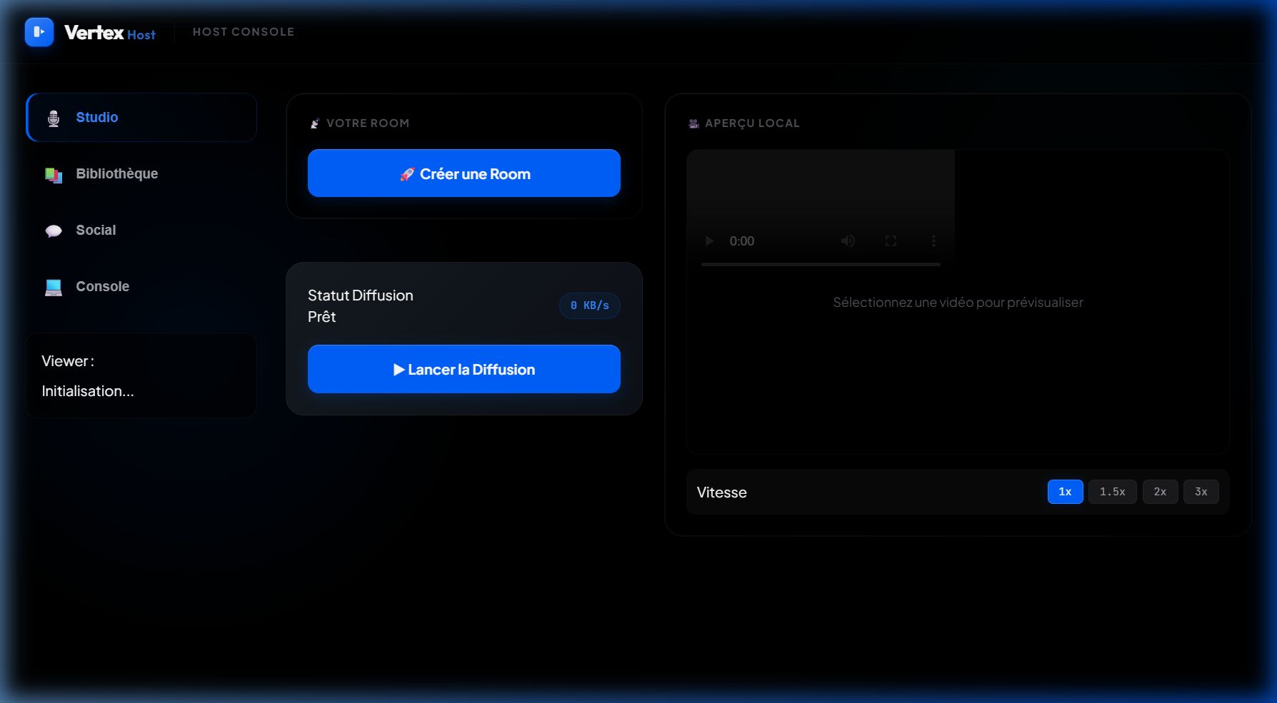Vertex P2P screenshot 2